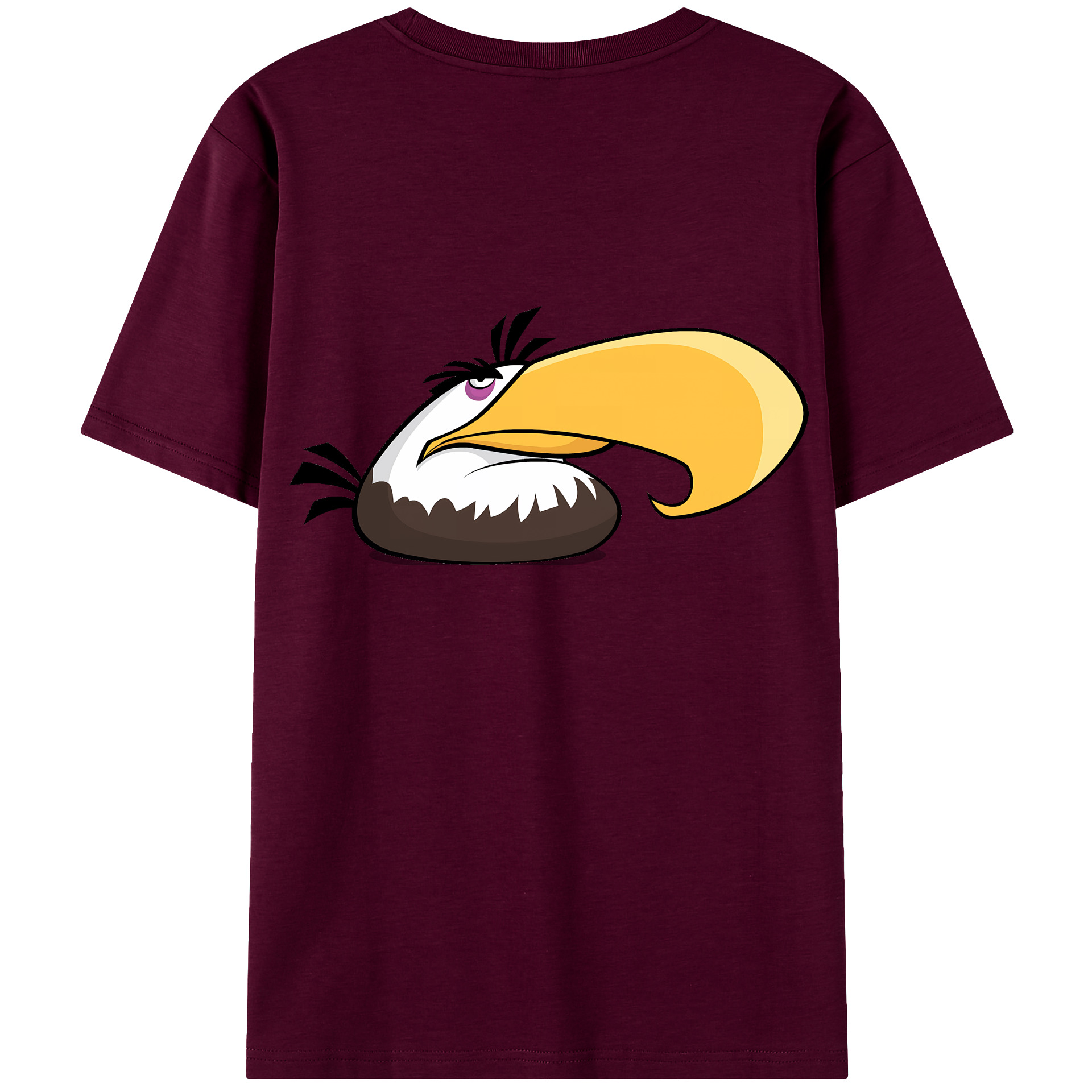 （画像用） Angry Birds アングリーバード レディース半袖Tシャツ(バックプリント)